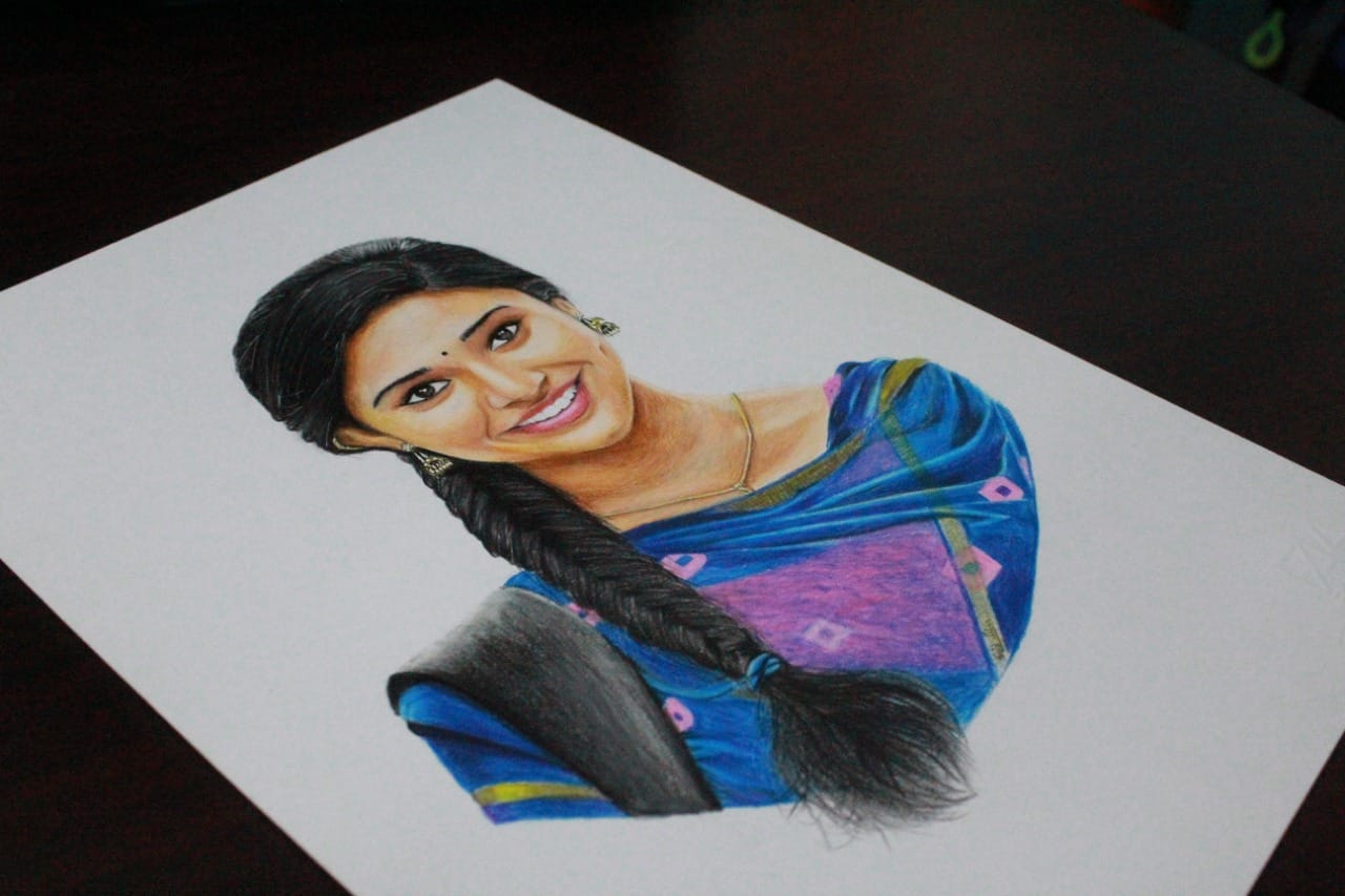 Custom Realistic Color Pencil Portrait Drawing - Image 3